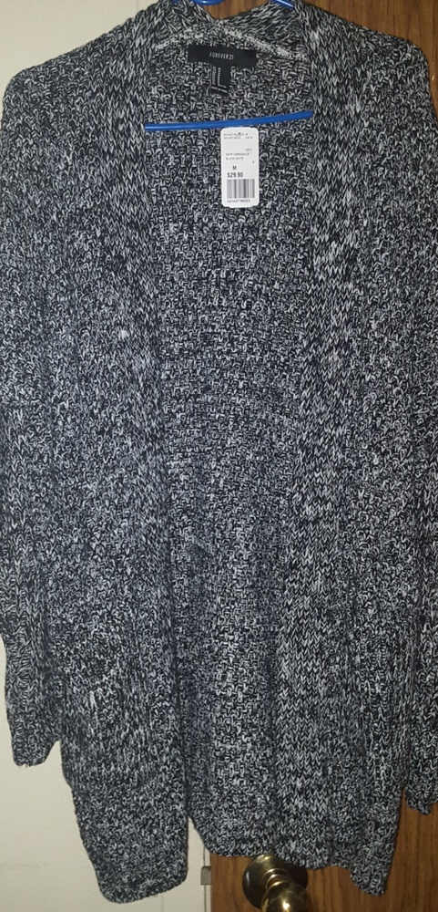 Forever 21 Longline Marled Cardigan - Picture 3 of 3